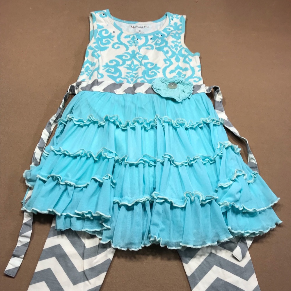 Mustard pie girls outfit size 5/6